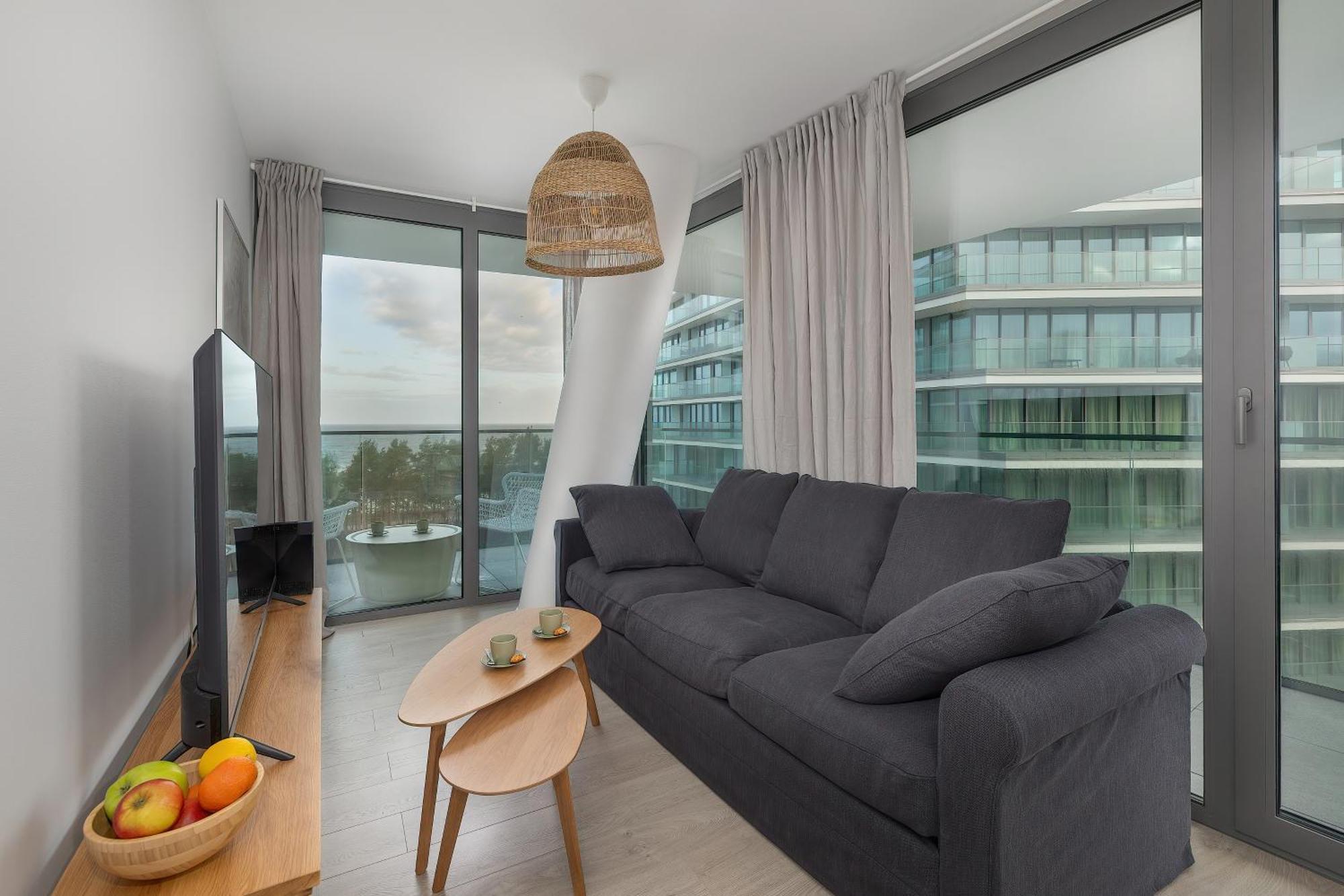 Lux Sea Towers - Wellness Spa, Gym & Beach - Seaview By Rent Like Home Miedzyzdroje Exterior photo
