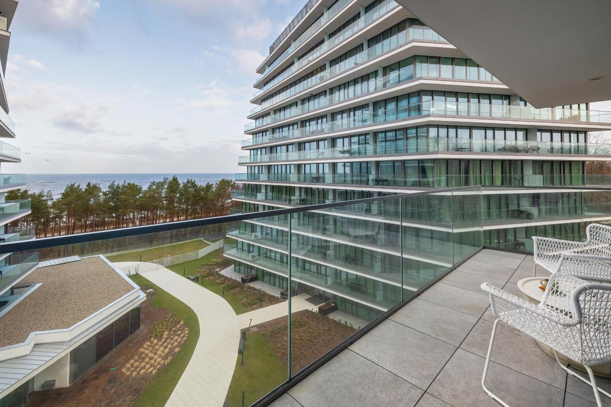Lux Sea Towers - Wellness Spa, Gym & Beach - Seaview By Rent Like Home Miedzyzdroje Exterior photo