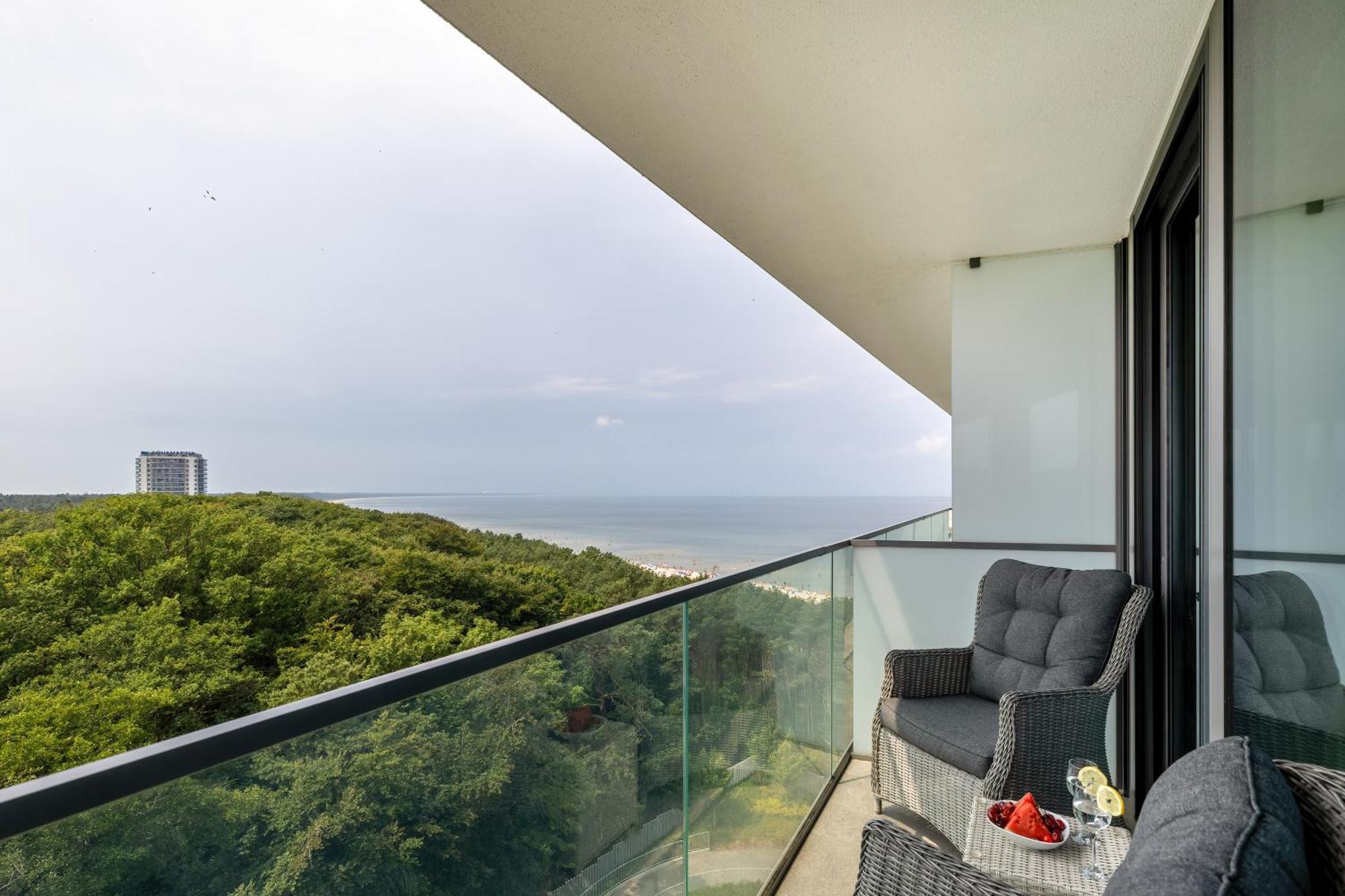 Lux Sea Towers - Wellness Spa, Gym & Beach - Seaview By Rent Like Home Miedzyzdroje Exterior photo