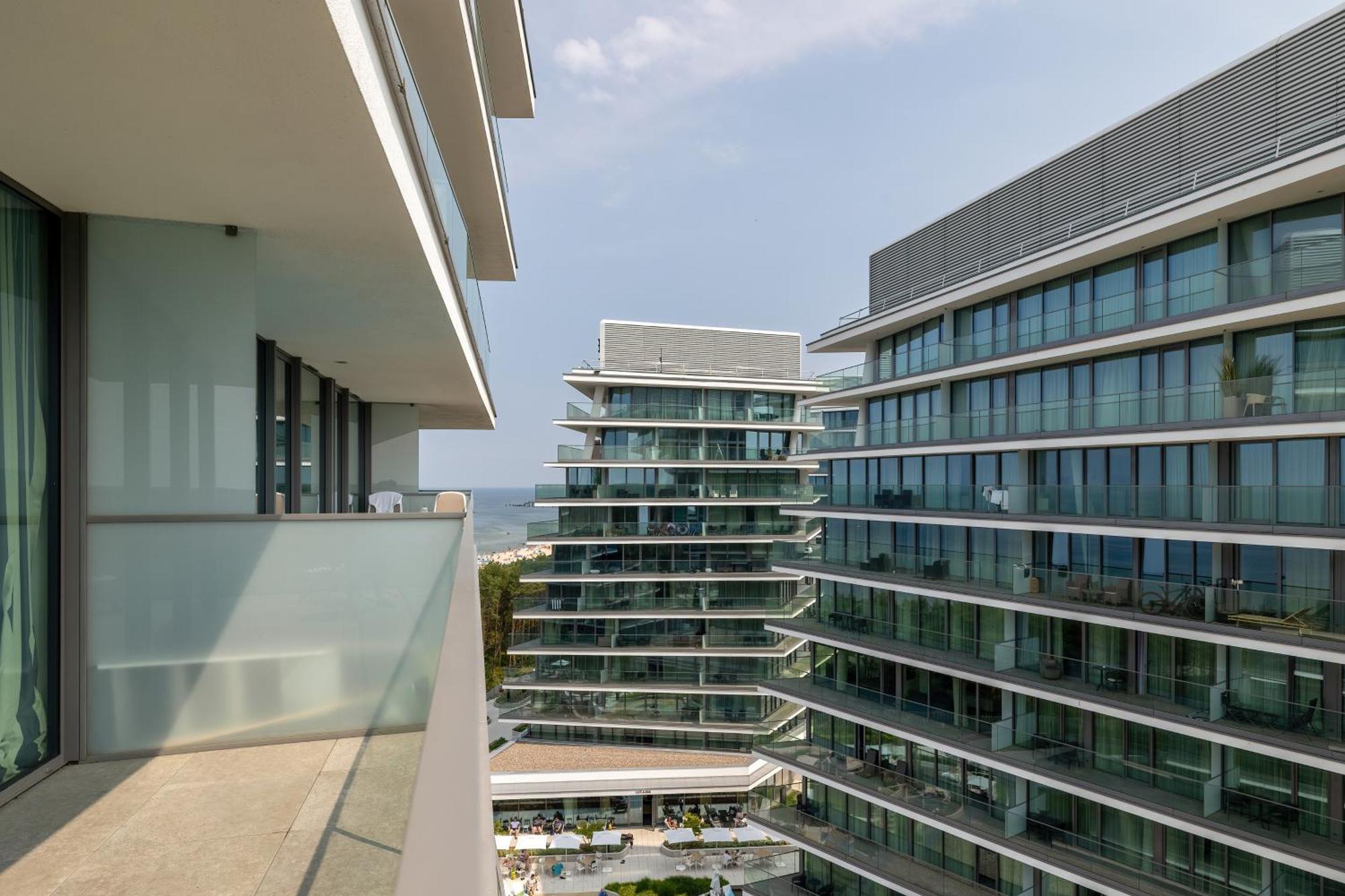 Lux Sea Towers - Wellness Spa, Gym & Beach - Seaview By Rent Like Home Miedzyzdroje Exterior photo
