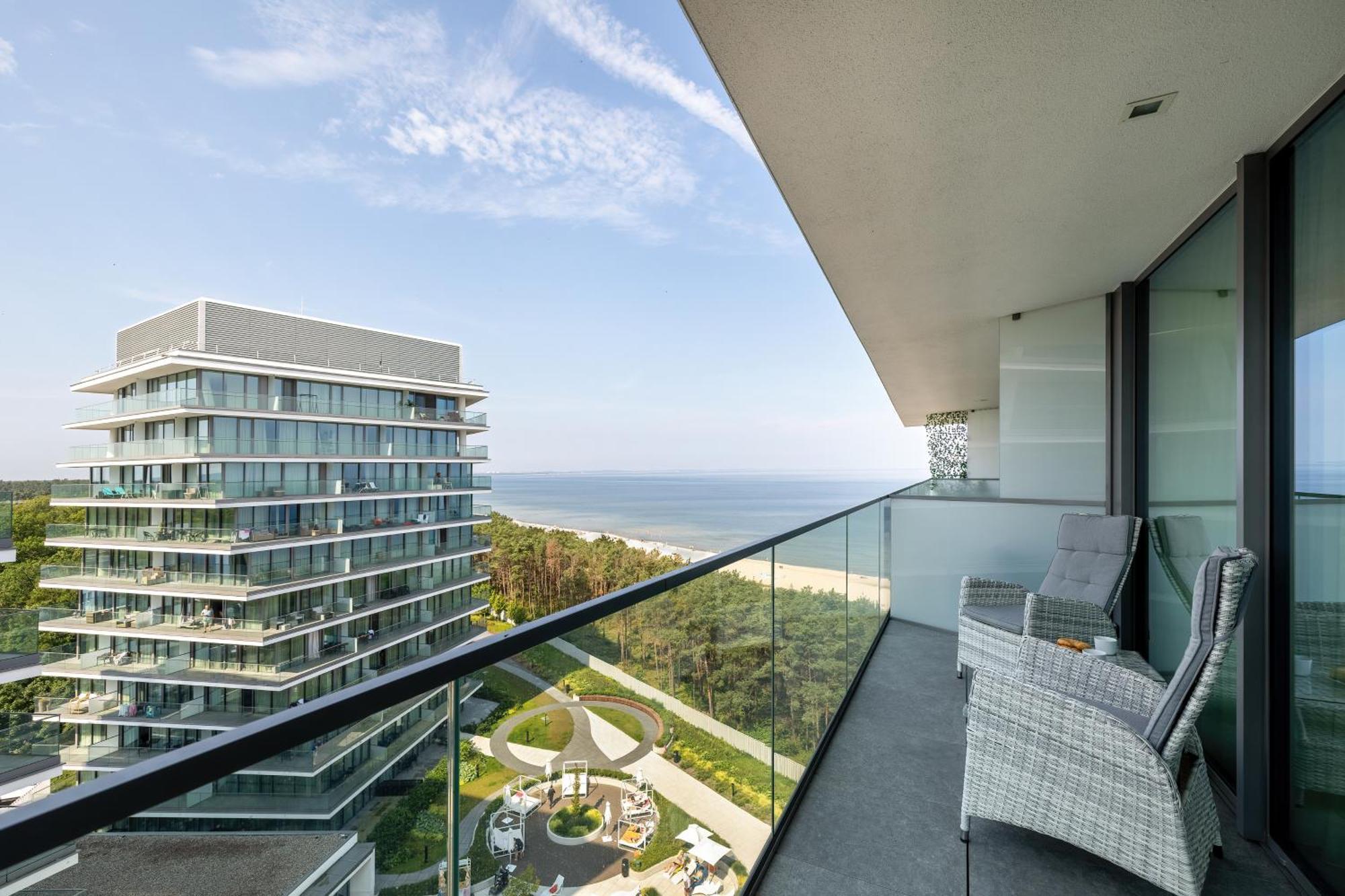 Lux Sea Towers - Wellness Spa, Gym & Beach - Seaview By Rent Like Home Miedzyzdroje Exterior photo