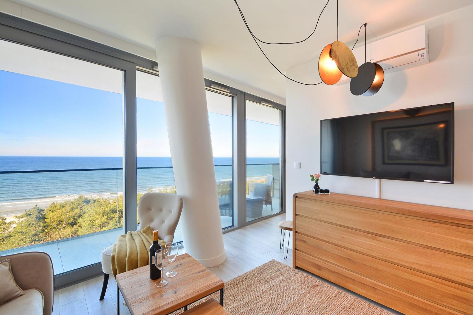 Lux Sea Towers - Wellness Spa, Gym & Beach - Seaview By Rent Like Home Miedzyzdroje Exterior photo
