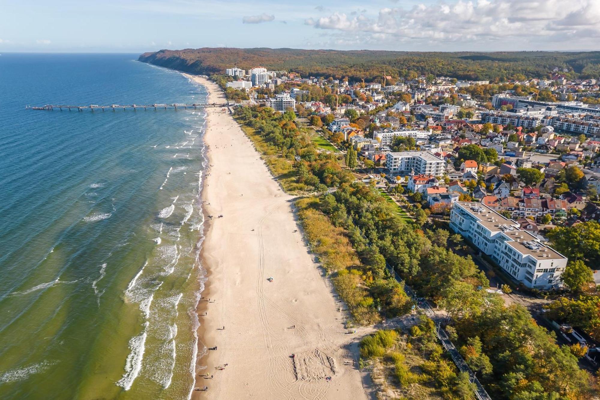 Lux Sea Towers - Wellness Spa, Gym & Beach - Seaview By Rent Like Home Miedzyzdroje Exterior photo