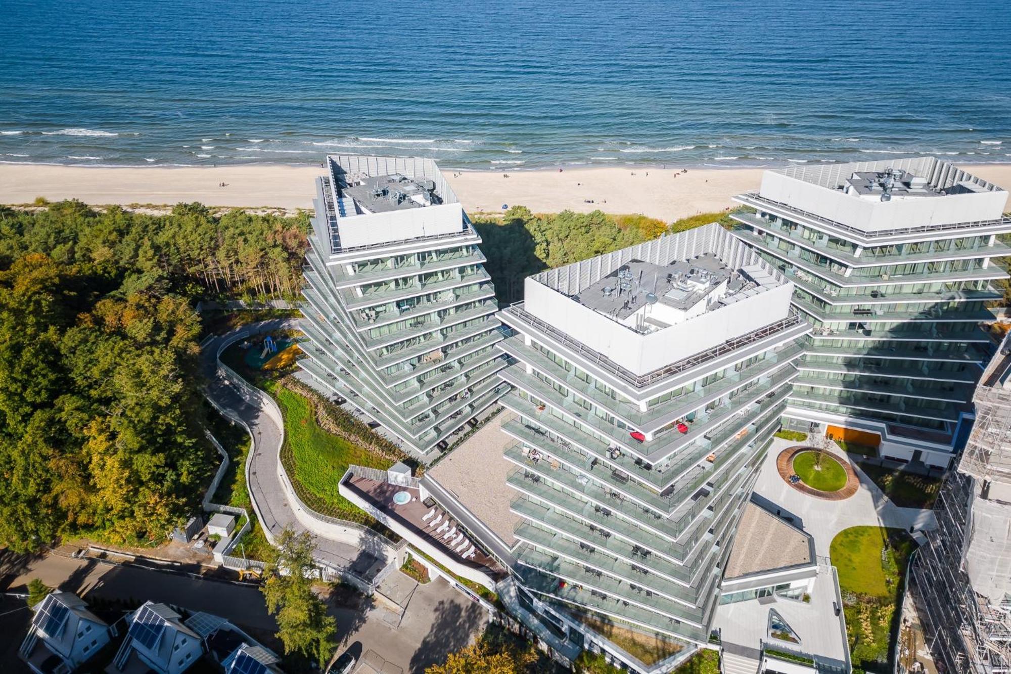 Lux Sea Towers - Wellness Spa, Gym & Beach - Seaview By Rent Like Home Miedzyzdroje Exterior photo